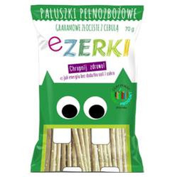 eZerki − Paluszki grahamowe złociste cebulowe Zielone − 70 g