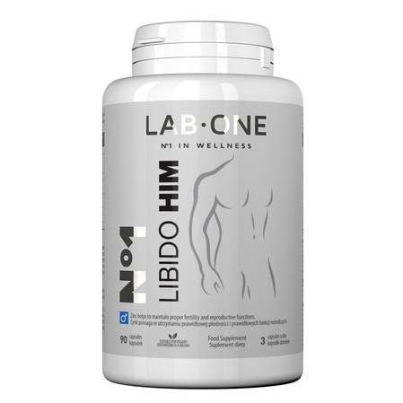LAB ONE N°1 Libido HIM 90 kaps,
