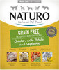 NATURO Adult Dog GF Kurczak Ziemniaki Warzywa tacka 400g