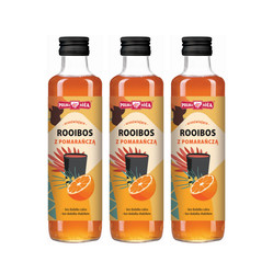 Zestaw: 3x Herbata Rooibos z pomarańczą 250ml POLSKA RÓŻA