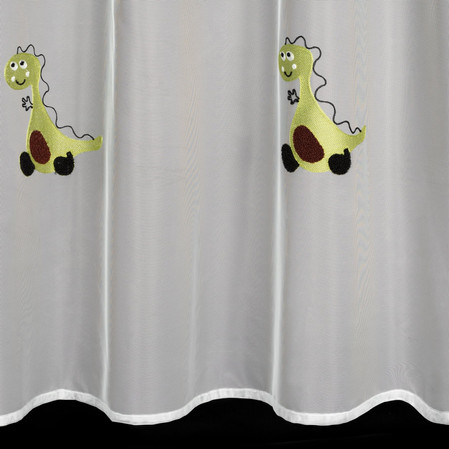 FIRANA GOTOWA DINO 140 X 250 CM BIAŁY