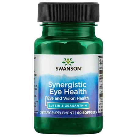 Swanson Luteina I Zeaksantyna 20 Mg 60 kaps.