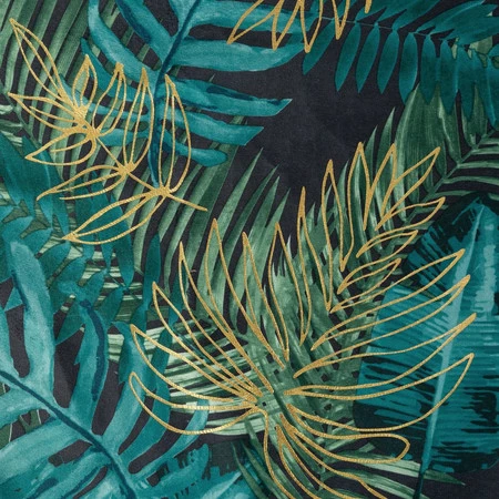 ZASŁONA GOTOWA DAVOS NA TAŚMIE 140 X 270 CM CZARNY