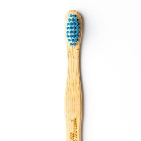 Humble Brush, Bambusowa szczoteczka do zębów dla dzieci, UltraSoft, niebieska
