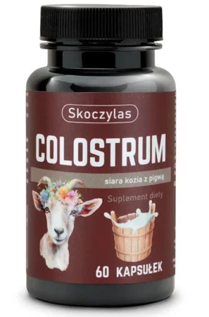 Skoczylas Colostrum siara kozia z pigwą 60 kaps.