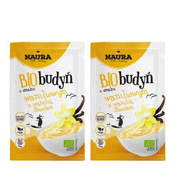 Zestaw: 2x Budyń o smaku waniliowym BIO 38 g