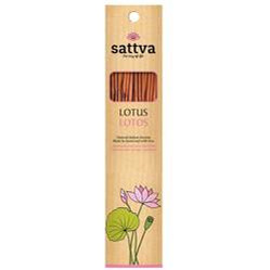 Sattva naturalne indyjskie kadzidełko Lotos 15szt