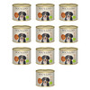 Zestaw 10x DOG'S LOVE BIO RIND - ekologiczna wołowina z ryżem, cukinią i jabłkiem (200g)