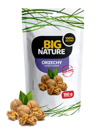 Orzech Włoski łuskany 150g Duża Paka