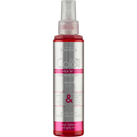 Ultra Color System płukanka w sprayu do włosów nadająca różowy odcień Różowa 150ml