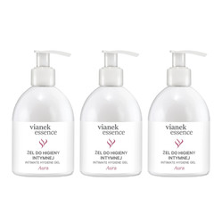 Zestaw: 3x Vianek Essence Żel do higieny intymnej Aura 300ml