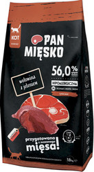 PAN MIĘSKO Wołowina z Jeleniem dla kota M 1,6kg
