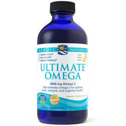 Nordic Naturals Ultimate Omega Omega-3 kwasy tłuszczowe EPA i DHA 2840 mg 237 ml smak cytryna