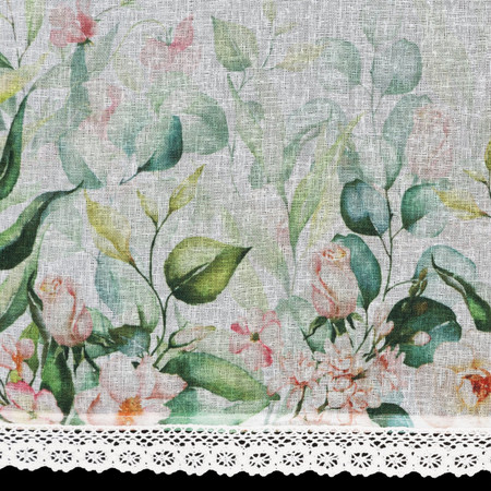 Firana gotowa Estera na Taśmie 150 x 30 cm, Biały