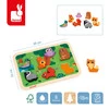 Janod Puzzle drewniane 3D Las 7 el.,18 m+