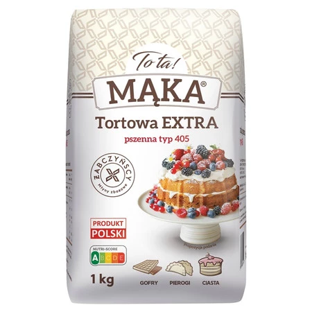 ToTa! Mąka pszenna typ 405 EXTRA 1 kg