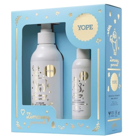 Yope - Xmas Zestaw Zimowy Poranek, mydło do rąk 300ml+perfumy do pomieszczeń 100ml