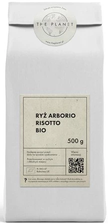 RYŻ ARBORIO RISOTTO BIO 500 g - THE PLANET