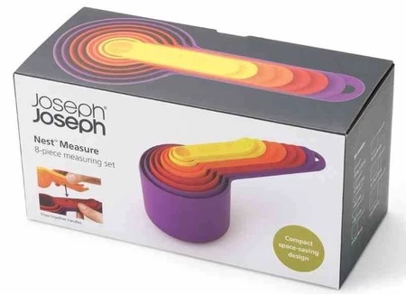 JJ - Zestaw 8 miarek kuchennych Nest™ Measure, mul