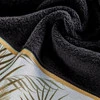 Ręcznik Eva 17 50 x 90 cm, Czarny