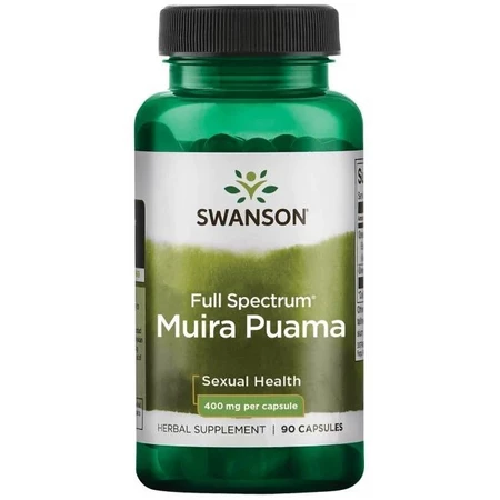 Swanson Fs Muira Puama 400 Mg 90 K