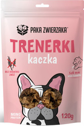 PAKA ZWIERZAKA Trenerki Kaczka 120g