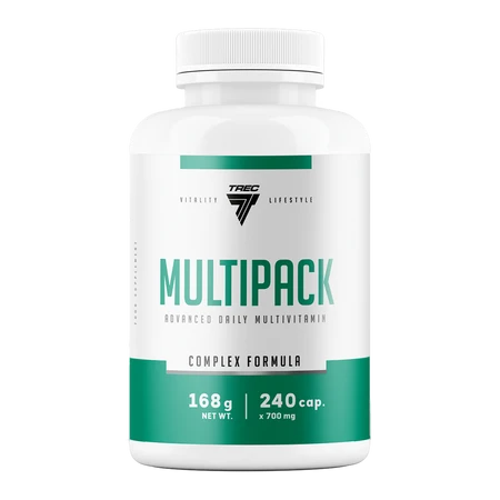 Trec MULTIPACK kompleks witamin i minerałów 240 kaps.