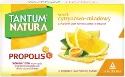 Tantum Natura − pastylki, cytryna miód − 15 szt.