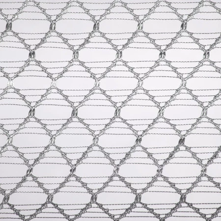 FIRANA GOTOWA AIDEN 140 X 250 CM SREBRNY