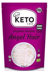 Keto Chef Makaron Konjac Angel Hair Bezglutenowy Bio 270g