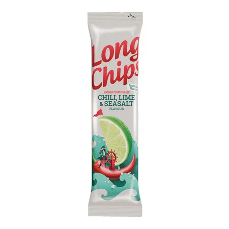 Pernes LTD Chipsy ziemniaczane o smakuchilli, limonki i morskiej soli 75 g