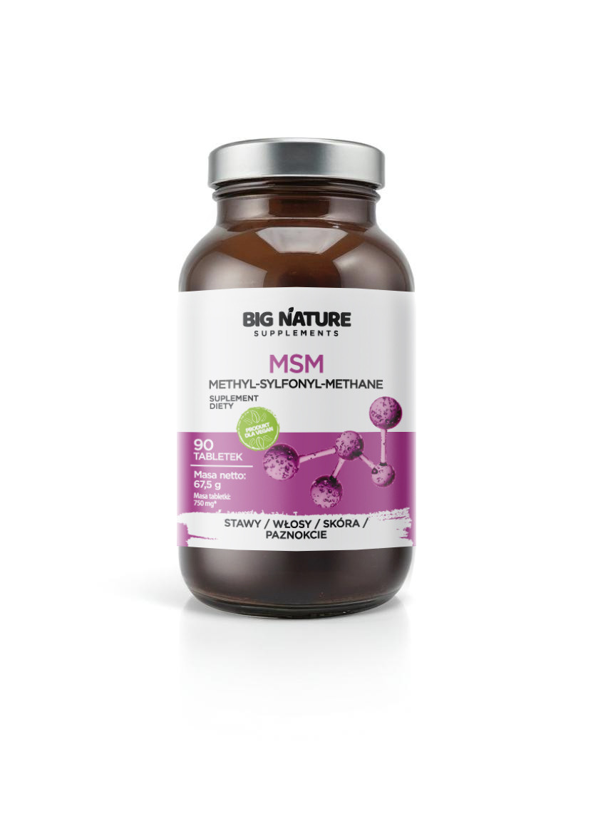 Big Nature MSM 90 tabl. - Nabea.pl