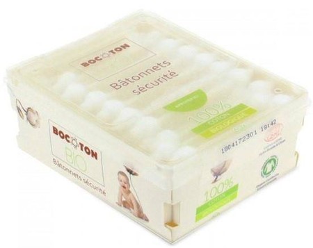Bocoton Patyczki Higieniczne Dla Dzieci Bio 60Szt.