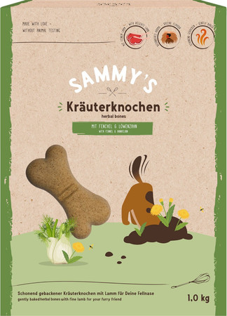 BOSCH SAMMY'S Herbal Bone Kosteczki ziołowe 1kg