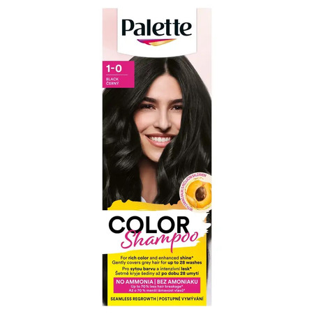 Color Shampoo szampon koloryzujący do włosów 1-0 Black