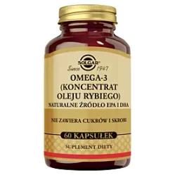 SOLGAR Omega 3 naturalne EPA i DHA 60kaps.