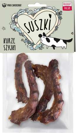 PAKA ZWIERZAKA Suszki Kurze Szyjki 100g