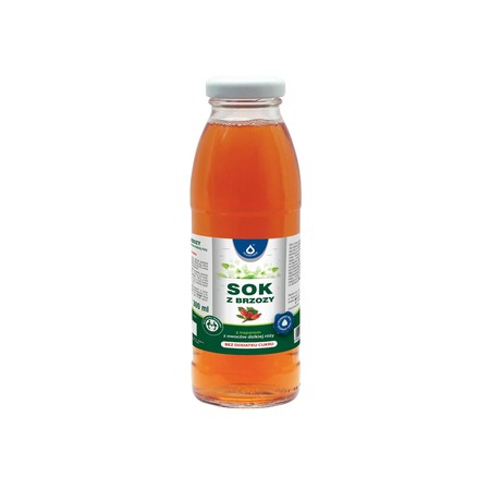 Sok z brzozy z dziką różą bez dodatku cukru 300 ml