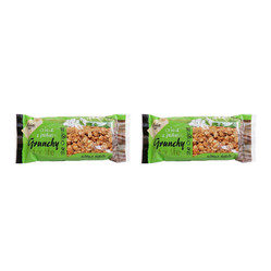Zestaw: 2x Baton Grunchy orkiszowy z jabłkiem 65 g