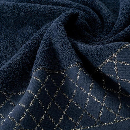 Ręcznik Layla (08), 30 x 50 cm, Granatowy