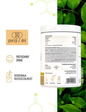 Essensey Kolagen Rybi Premium 10 000mg - 321g smak mango - pomarańcza