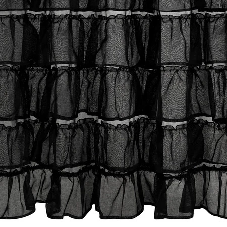 FIRANA GOTOWA DANI 1 NA TAŚMIE 140 X 250 CM CZARNY