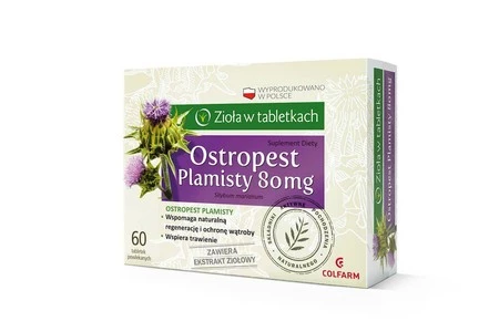 Colfarm Ostropest Plamisty 80 Mg 60 Tabl.