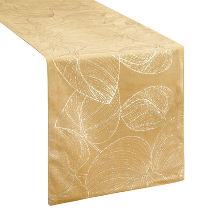 OBRUS BLINK 16 35 X 140 CM MIODOWY
