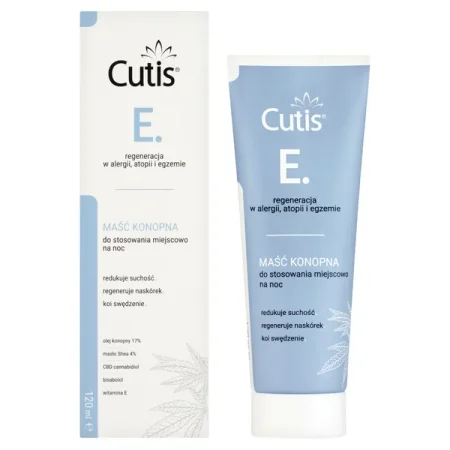 Cutis E - Egzema maść konopna 17% + CBD 120 ml