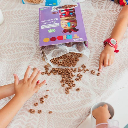 Smileat Triboo, BIO Płatki Śniadaniowe, kakaowe, 300g