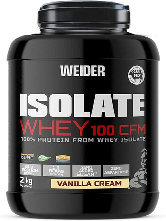Weider Isolate Whey 100 CFM odżywka białkowa Izolat 2000 g smak Vanilia