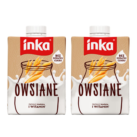 Zestaw: 2x Inka napój owsiany 500 ml