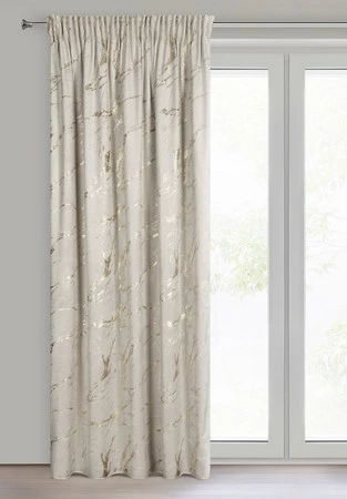 ZASŁONA GOTOWA MOLLY NA TAŚMIE 140 X 270 CM BEŻOWY