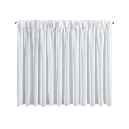 FIRANA GOTOWA LANA NA TAŚMIE 350 X 150 CM BIAŁY
